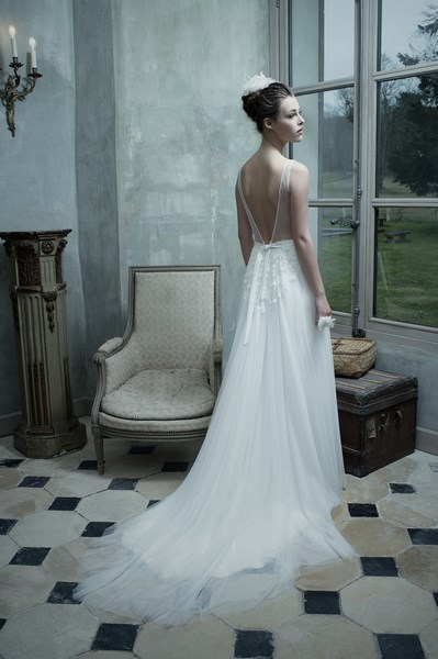 SHOW ROOM DE ROBE CYMBELINE BANYULS DOS pour mariage proche aubagne 13400 et la valentine 13011